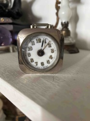 Vintage German Travel Alarm Clock