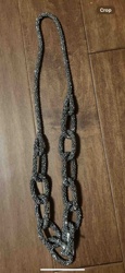 Beaded Chain Link Necklace