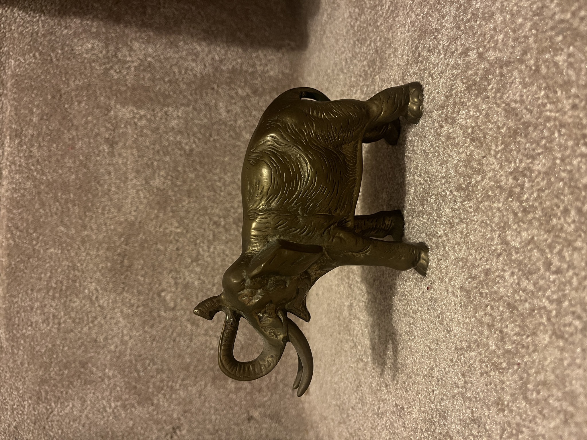 Submitted photo of Cast Brass Elephant Figurine