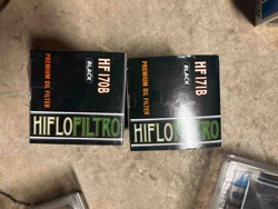 Hiflofiltro HF 170B and HF 171B Premium Oil Filters