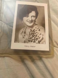 Mary Astor Vintage Portrait Photo Card (Hansa Filmbilder)