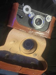 Vintage Leica Thread Mount (LTM) Rangefinder Camera with Ever-Ready Case
