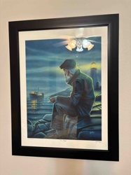"The Skipper" by Adam Young (2023) - Limited Edition Framed Print