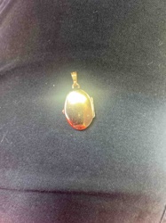 Oval Gold-Colored Locket