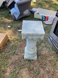 Granite Garden Pedestal
