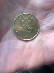 Canadian 1999 Millennium Change 25-Cent Coin - Ingenuity (Voyageur Canoe)