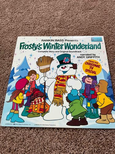 Frosty's Winter Wonderland: Complete Story and Original Soundtrack Vinyl Album