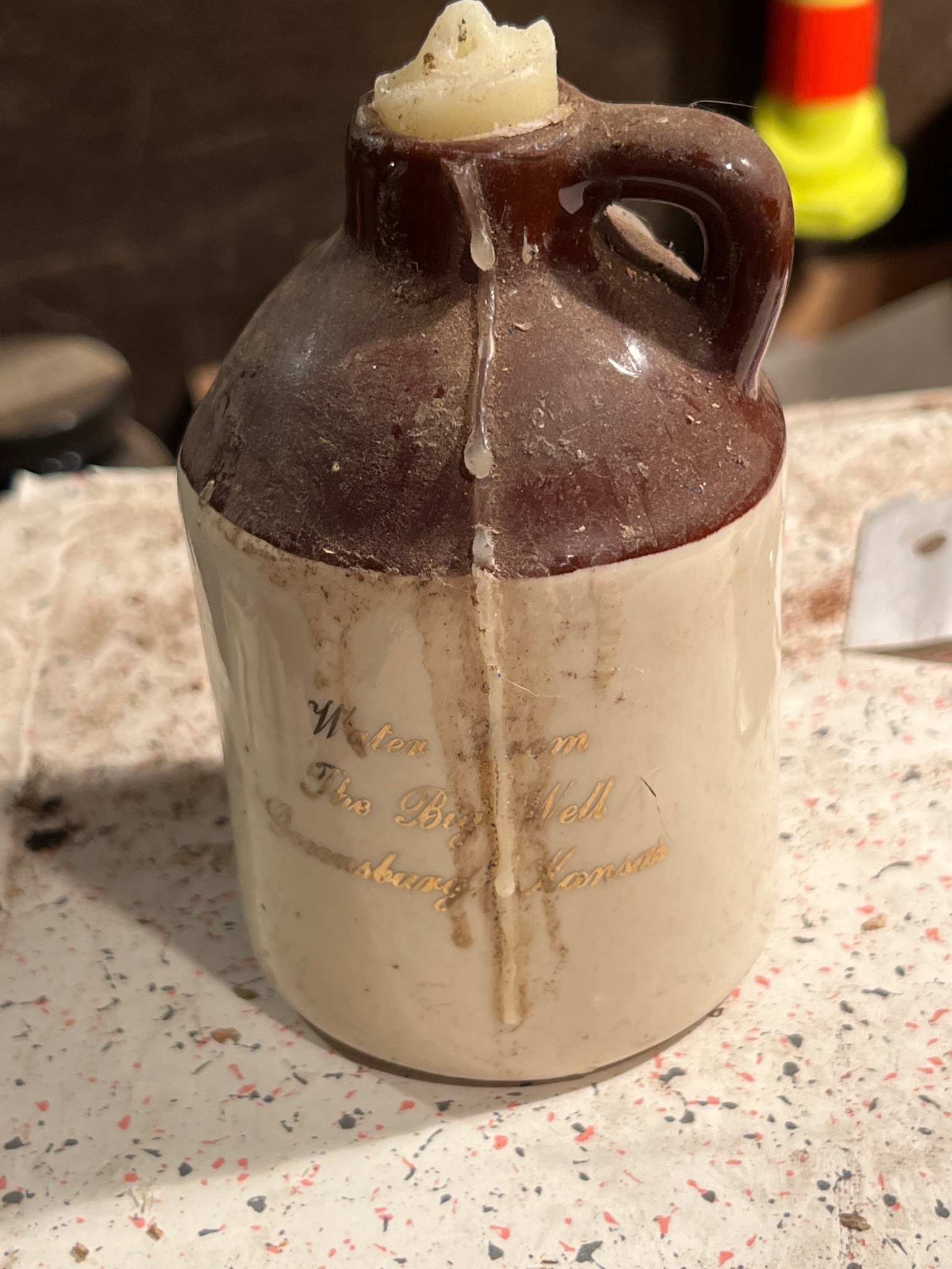 Submitted photo of Stoneware jug