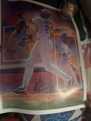 Ken Griffey Jr. Signed and Numbered Art Print