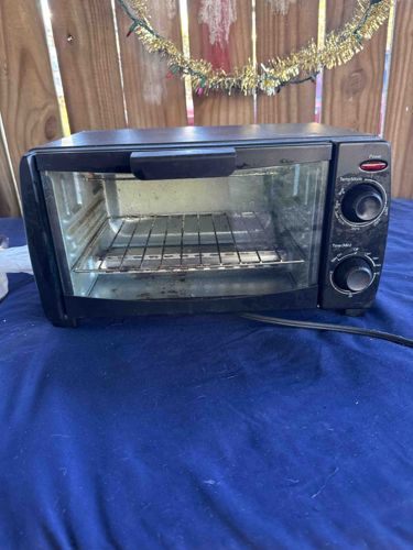 Mainstays 2-Slice Matte Black Toaster Oven