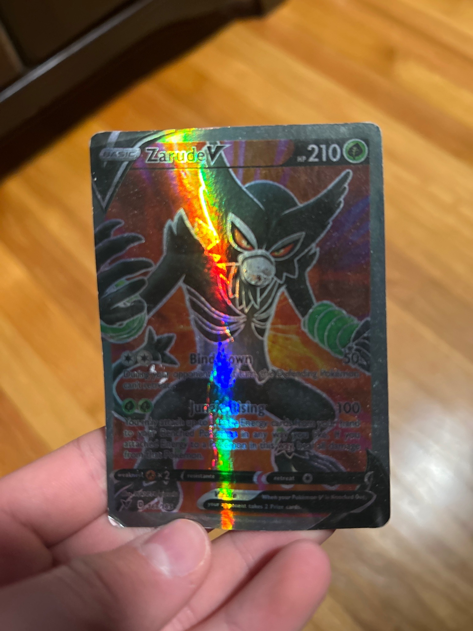 Zarude V Full Art (Counterfeit/Proxy Card)