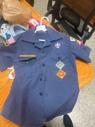 Boy Scouts of America Uniform Shirt with Patches