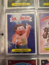 Garbage Pail Kids Original Series 4 'Bright Brian' Trading Card