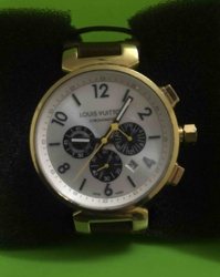 Louis Vuitton Chronograph Watch (Tambour Series likely)