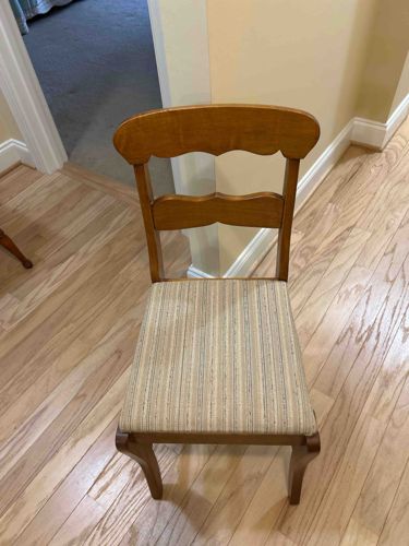 Mid-Century Country Style Ladder Back Dining Chair