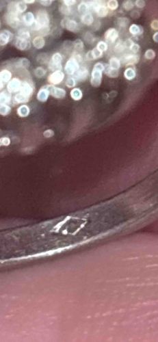 Silver Ring with French Eagle's Head Hallmark