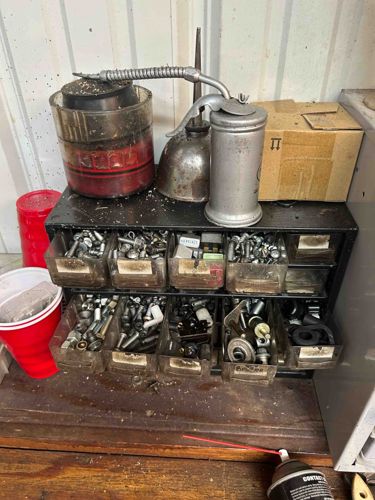 Vintage Multi-Drawer Small Parts Organizer