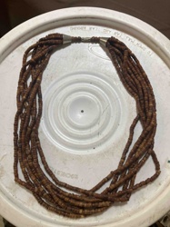 Multi-Strand Disk Bead Necklace