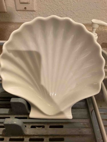 Ovenproof Ceramic Shell Dish