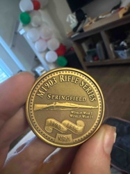M1903 Rifle Series Springfield Commemorative Medal/Coin