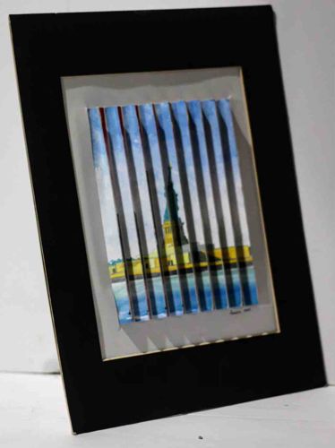 Agamograph of the Statue of Liberty