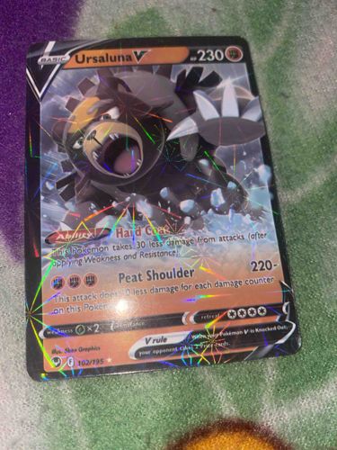 Ursaluna V Pokémon Trading Card Game Card (Full Art)