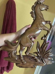 Rearing Horse Decorative Sculpture