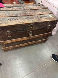 Vintage Wooden Trunk