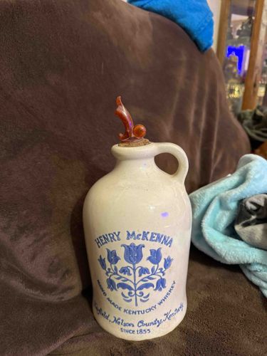 Henry McKenna Kentucky Whiskey Stoneware Jug