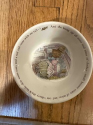 Beatrix Potter's Tailor of Gloucester Cereal Bowl