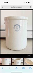 Macomb Pottery Company 6-Gallon Stoneware Crock
