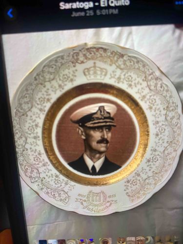 King Haakon VII Jubilee Commemorative Plate
