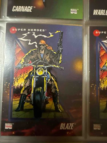 1992 Marvel Universe Series 3 - Blaze Trading Card #38