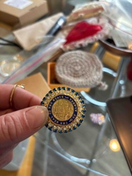 Alaskan State Seal Brooch/Pin