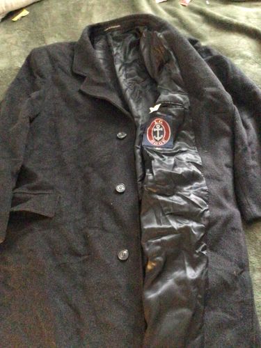 J. G. Hook Black Wool Blend Overcoat