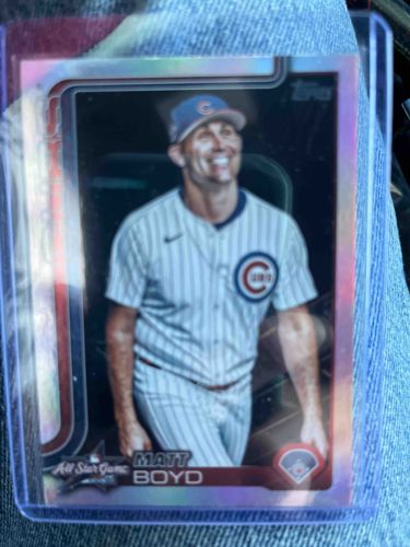 Matt Boyd 2023 Topps Chrome All-Star Game Refractor Baseball Card