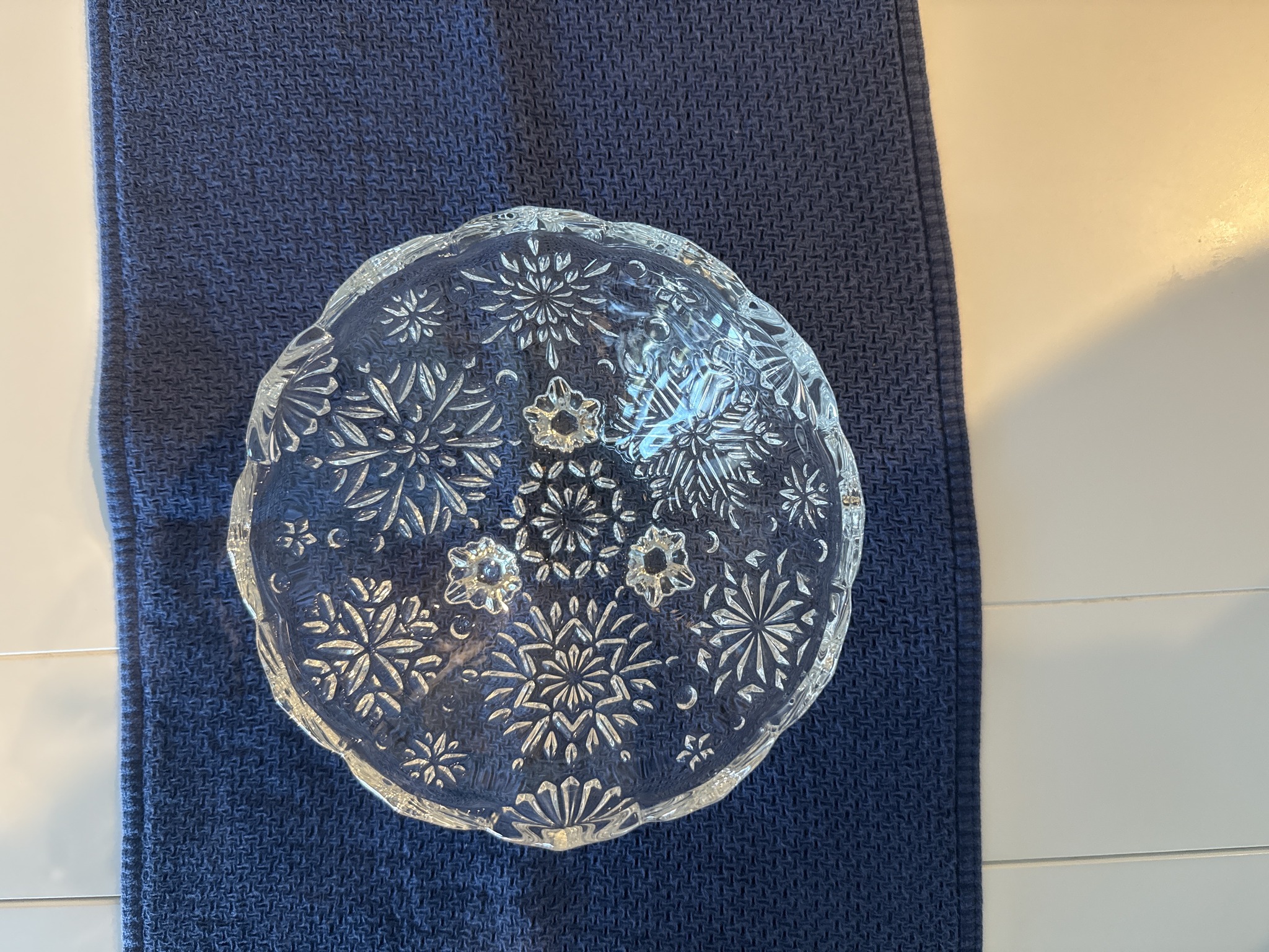Submitted photo of Pressed Glass Footed Bowl