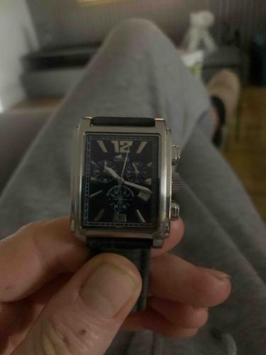 Lotus Tank-Style Chronograph Men's Wristwatch