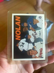 Nolan Ryan Multi-Image Baseball Trading Card