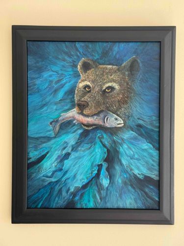 Original Wildlife Painting by Heather Dixon