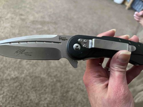 Todd Begg Steelcraft Series Mini Bodega Folding Knife