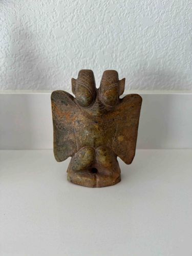 Archaistic Jade Hongshan Culture Style Eagle Ornament