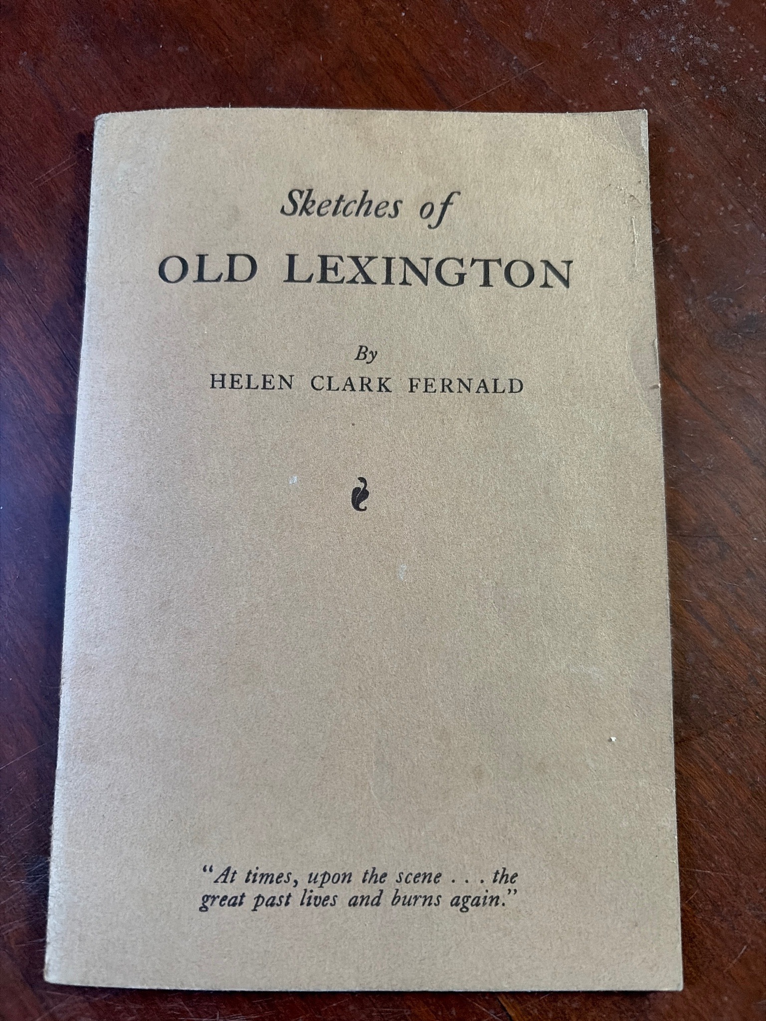 Submitted photo of Sketches of Old Lexington by Helen Clark Fernald