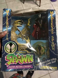 Spawn Ultra-Action Figures Malebolgia vs. Medieval Spawn Collector's Set