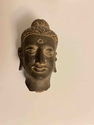 Buddha Head Sculpture Fragment