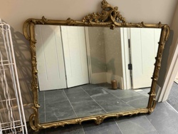 Gilded Rococo Style Wall Mirror