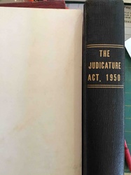 The Judicature Act, 1950 (Bound Legal Text)