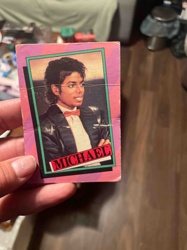 Michael Jackson Collectible Trading Card