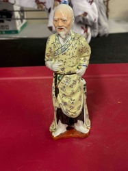 Chinese Porcelain Wise Man Figurine