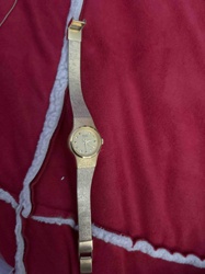 Seiko Quartz Gold-Tone Ladies' Wristwatch